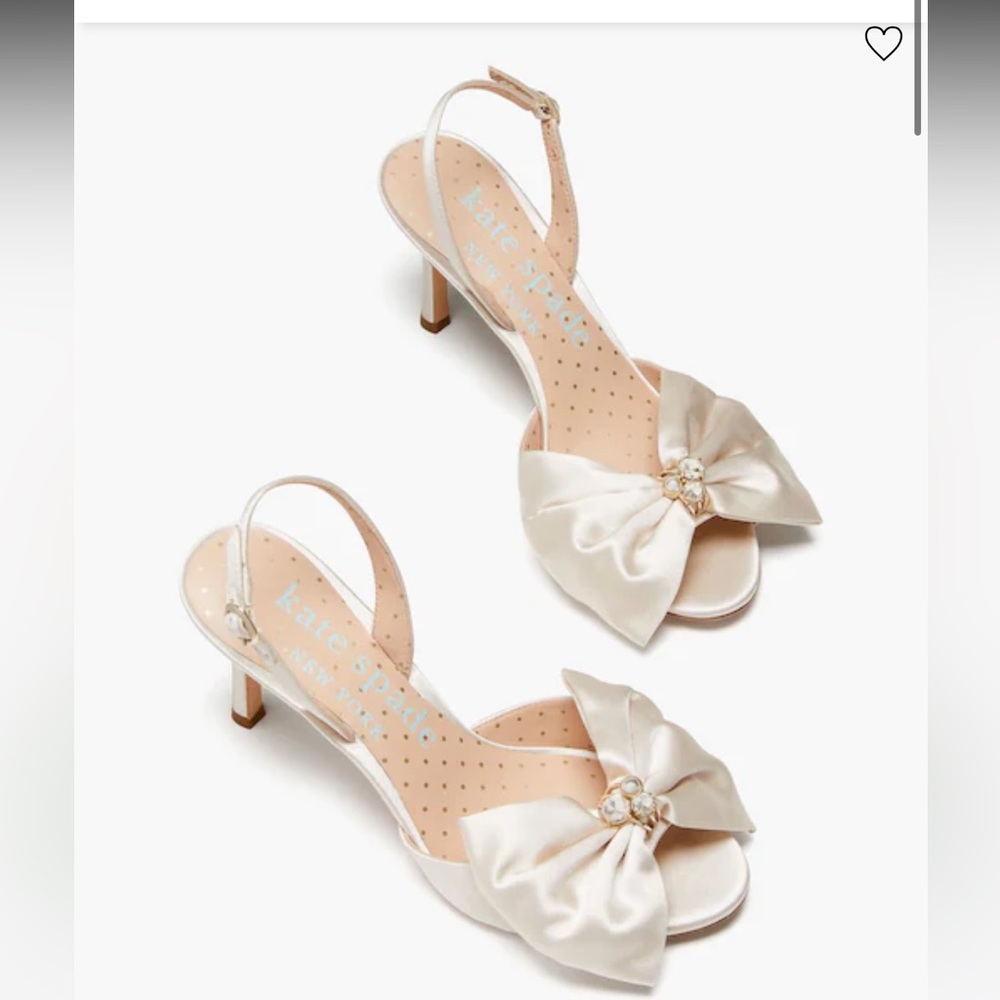 Kate Spade Happily Slingback Pumps Bridal Collection